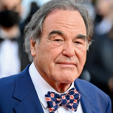 Porträt von Oliver Stone im Juli 2021 in Cannes