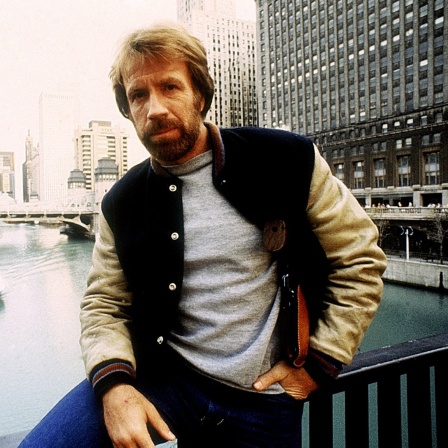 Der Schauspieler Chuck Norris 1985