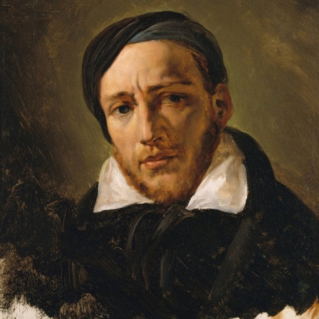 Théodore Géricault gemalt von Horace Vernet