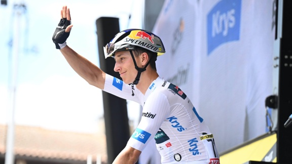Sportschau Tour De France - Florian Lipowitz - Angekommen Im Weißen Trikot