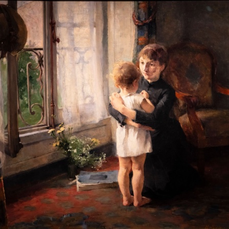 Helene Schjerfbeck Helene Schjerfbeck, Mother and Child, 1886