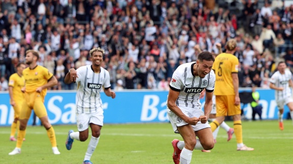 Sportschau Bundesliga - Doppelter Ebnoutalib Rettet Elversberg Einen Punkt In Dresden