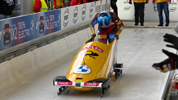 Sportschau Wintersport - Bob-wm In Winterberg - Der 2. Lauf Im Monobob Der Frauen Im Re-live