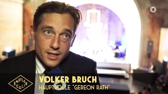 Volker Bruch bei der Premiere von "1929 - Das Jahr Babylon"