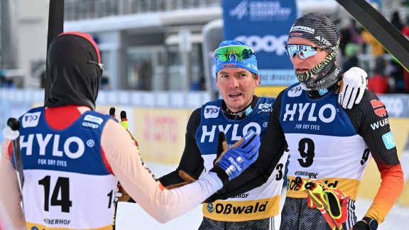 Sportschau Wintersport - Die Langlauf-staffel Der Männer In Oberhof Im Re-live
