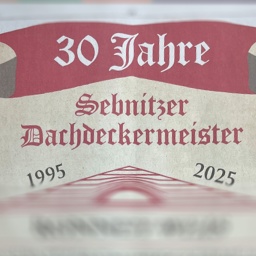 Ausschnitt einer Jubiläumsurkunde für Dachdecker
