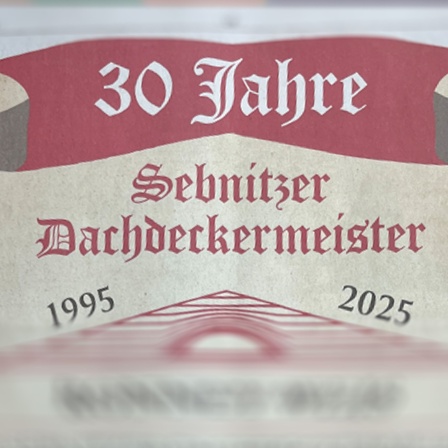 Ausschnitt einer Jubiläumsurkunde für Dachdecker