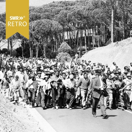 Südafrika 1960 Proteste von Schwarzen in Cape Town