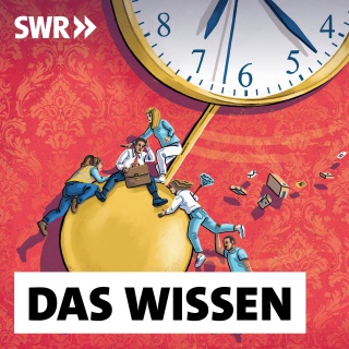 Menschen versuchen, sich am Pendel einer Uhr festzuhalten: Im Stress zu sein ist heutzutage fast Normalzustand. Dauerstress ist jedoch gesundheitsschädlich. Richtig dosiert motiviert er aber und hilft, Herausforderungen zu meistern. Und Coping-Strategien unterstützen, wenn es zu viel wird.