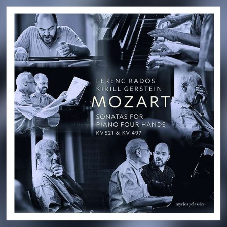 Ferenc Rados - Kirill Gerstein Mozart - CD-Cover