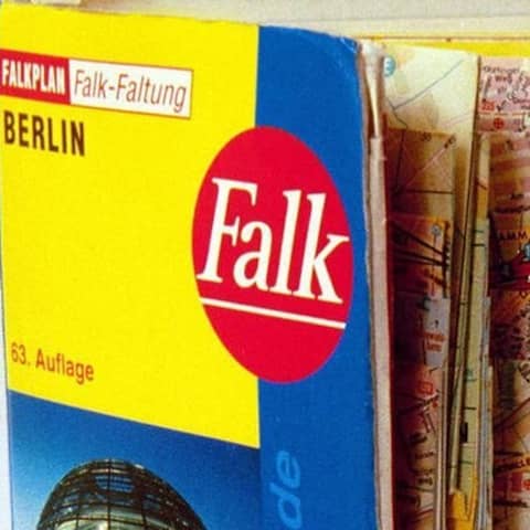 Berliner Stadtplan von Falk