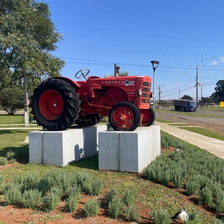 Traktor in Entre Rios in Parana (Brasilien)  