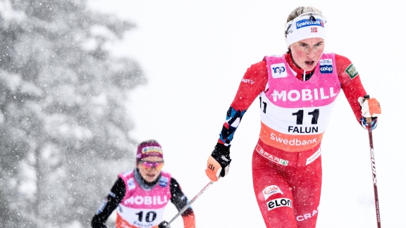 Sportschau Wintersport - Langlauf Der Frauen In Falun - Die Zusammenfassung