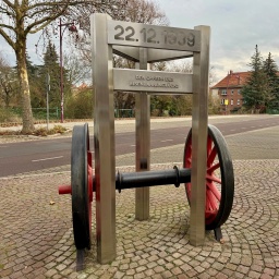 Ein Denkmal in Genthin, das an die Opfer des Eisenbahnunglücks von 1939 erinnert