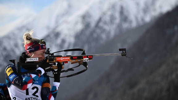 Sportschau Wintersport - Der Einzel Der Frauen In Antholz - Die Zusammenfassung