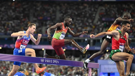 Sportschau Olympia 2024 - Leichtathletik - Das Finale über 3000 M Hindernis Der Männer