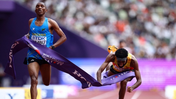 Sportschau Leichtathletik-wm 2025 - Dramatisches Foto-finish Im Marathon - Das Historische Silber Für Petros Im Re-live