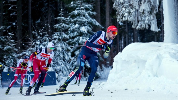 Sportschau Wintersport - Der Langlauf Der Kombinierer In Otepää - Die Komplette übertragung