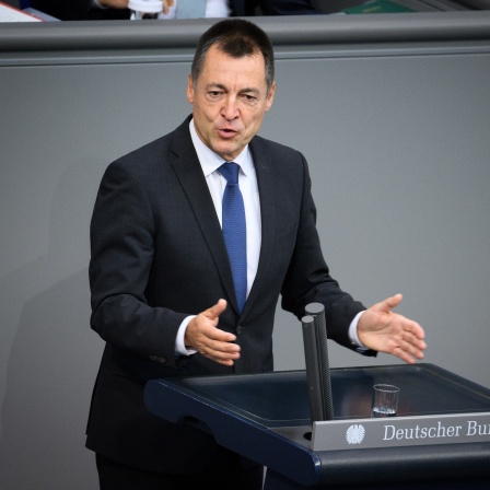 Torsten Herbst (FDP) spricht in der Plenarsitzung im Deutschen Bundestag.
