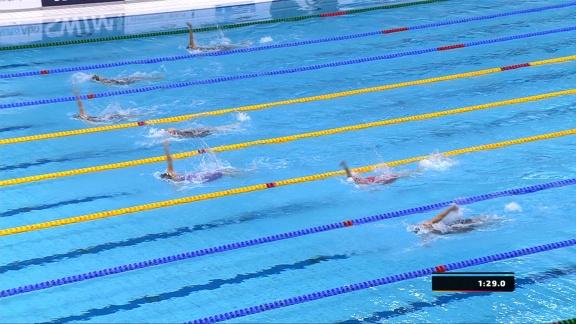 Sportschau - Schwimmen - 200m Rücken Der Frauen