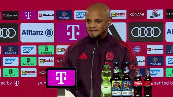 Sportschau Bundesliga - Bayern-trainer Kompany - 'wichtig, Dass Diese Spiele So Aufgebaut Werden'