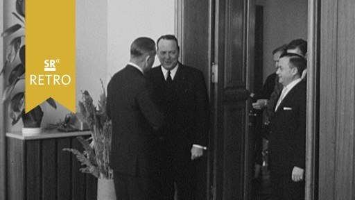 Foto: Botschafter der USA George C. McGhee zu Gast in Saarbrücken