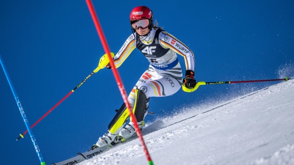 Sportschau - Slalom Der Frauen In Méribel - Der Zweite Lauf