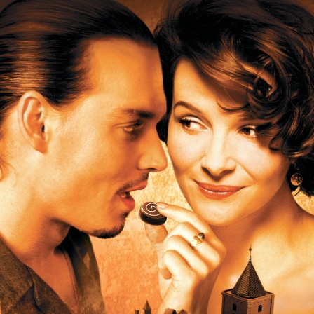 Das Filmplakat-Motiv des Films Chocolat (2000)