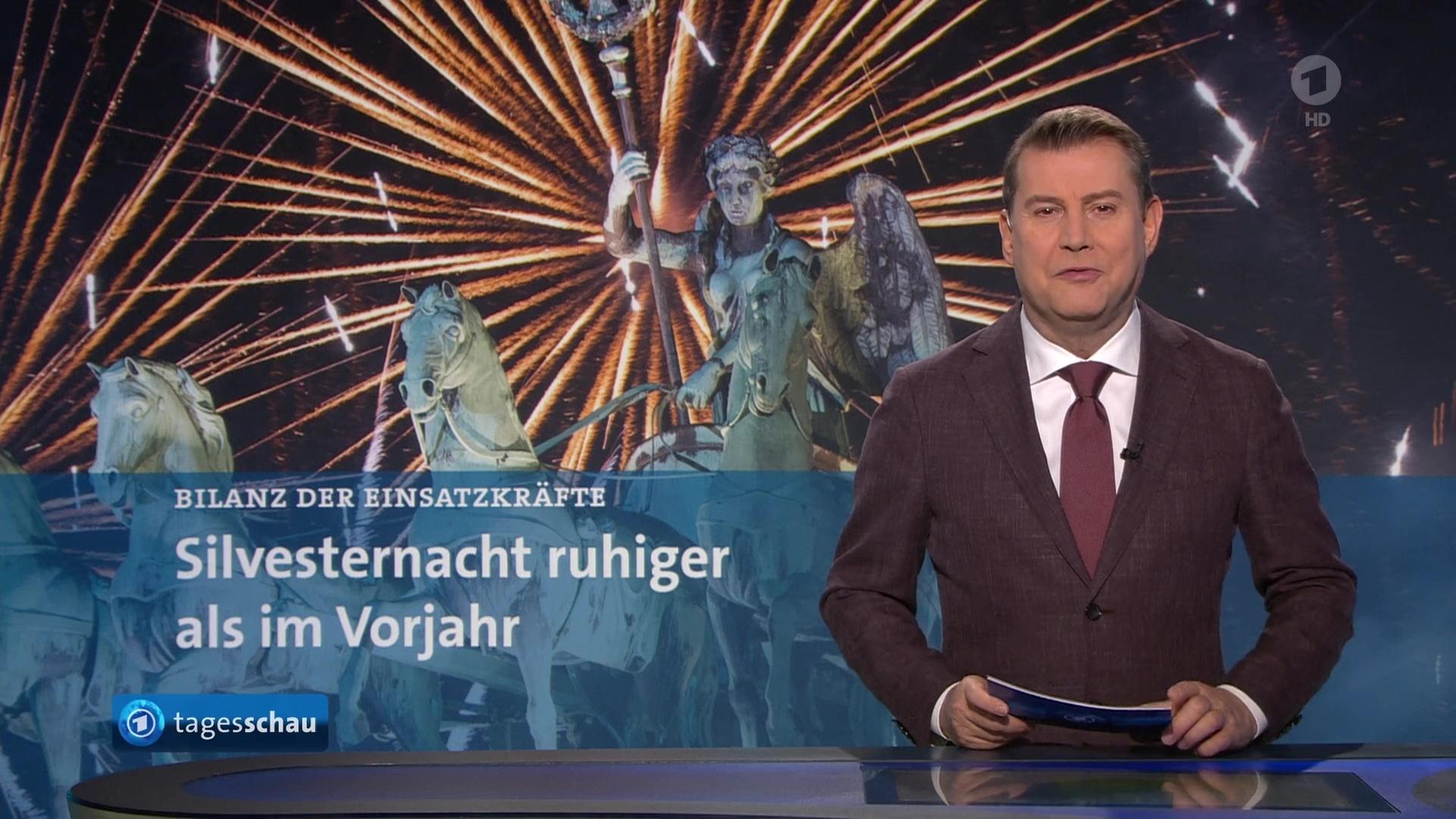 Sendung Verpasst | Tagesschau, Tagesschau 16:55 Uhr, 01.01.2024 Auf ARD