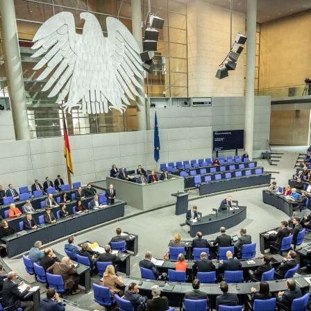 Bundestag, Plenarsaal / Symbolbild