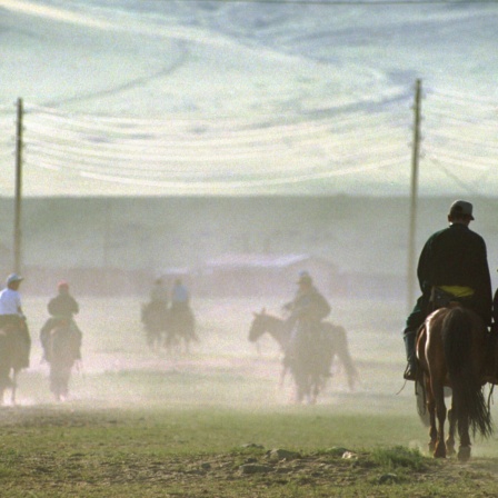 Mongolische Steppe