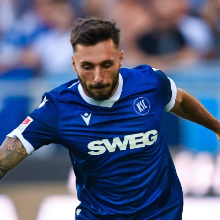 Fabian Schleusener vom Karlsruher SC