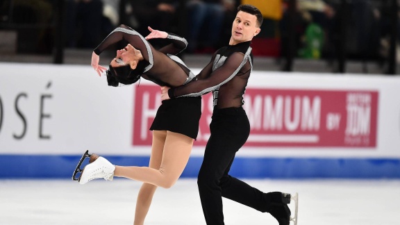 Sportschau Wintersport - Das Schaulaufen Bei Der Eiskunstlauf-em Im Re-live