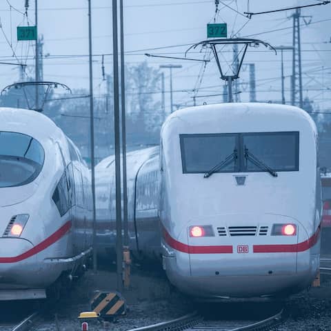 Warnstreiks im Schienenverkehr - Frankfurt/Main