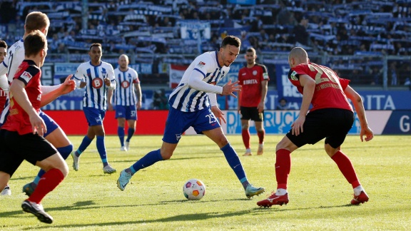 Sportschau Bundesliga - Herthas Erfolgsserie Reißt Gegen Wehen Wiesbaden