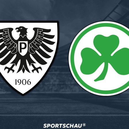 Logo Preußen Münster gegen SpVgg Greuther Fürth