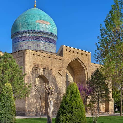 Blick auf die usbekische Hauptstadt Taschkent (Foto: imago images  / Zoonar)