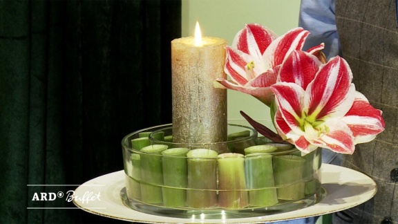 Ard-buffet - Floristik: Adventliche Tischdeko Mit Amaryllis