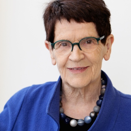 Rita Süssmuth zu Gast im Riverboat 2021.