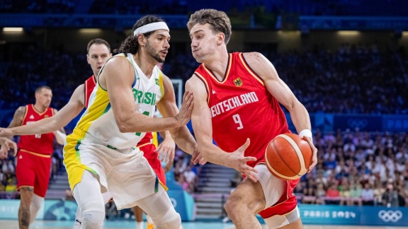 Sportschau Olympia 2024 - Basketball: Brasilien - Deutschland (m) Im Re-live