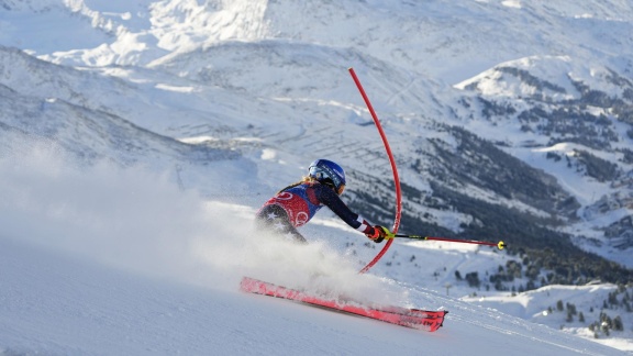 Sportschau - Der Zweite Lauf Beim Slalom Der Frauen Im Re-live