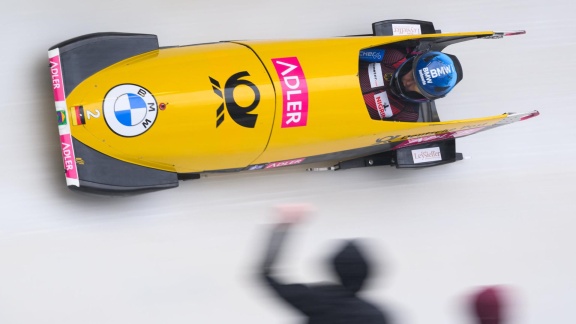 Sportschau Wintersport - Wm In Winterberg - Der 1. Lauf Im Monobob Der Frauen Im Re-live