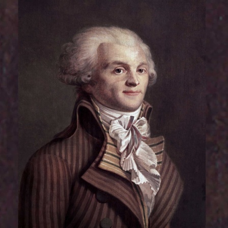 Der französische Revolutionäre Maximilienne Robespierre