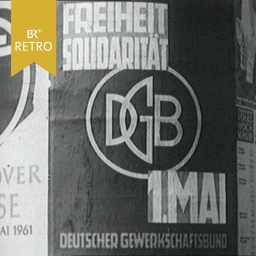 DGB Plakat zum 1. Mai | Bild: BR Archiv