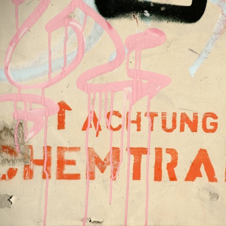Graffitit mit Chemtrails