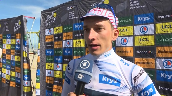 Sportschau Tour De France - Lipowitz - 'einzigartig, Meinen Namen überall Zu Hören'