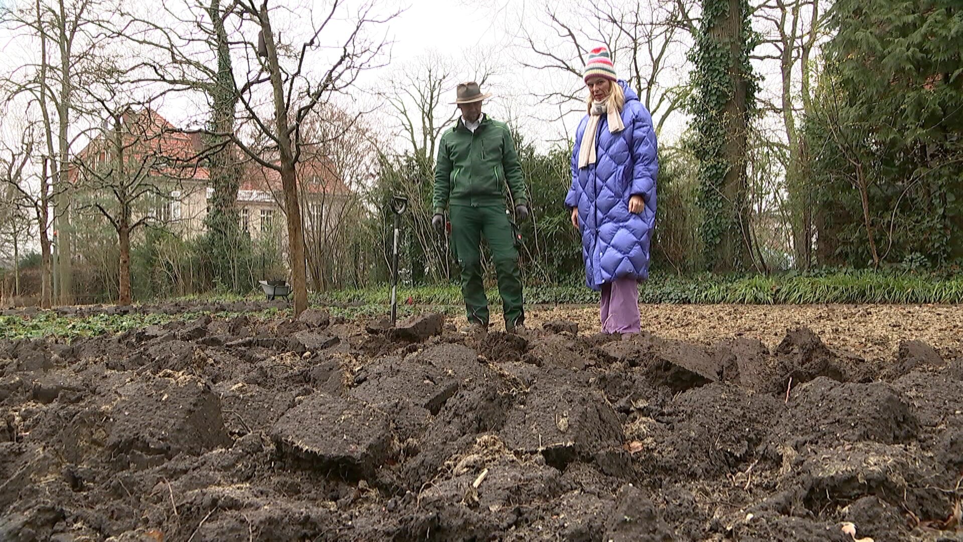 rbb Gartenzeit Die LiebermannVilla Gemüsebeete vorbereiten ARD