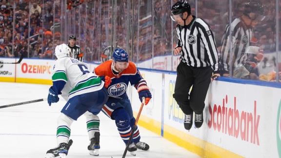 Sportschau - Oilers Verlieren Spiel Drei Gegen Vancouver