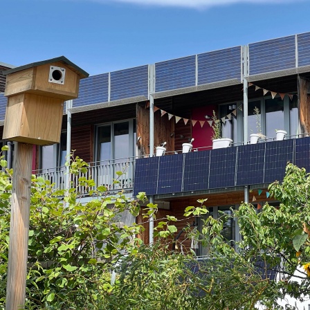 Wohnungen mit Balkonkraftwerk und Photovoltaikanlage