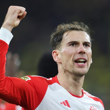Leon Goretzka im Spiel gegen Borussia Dortmund